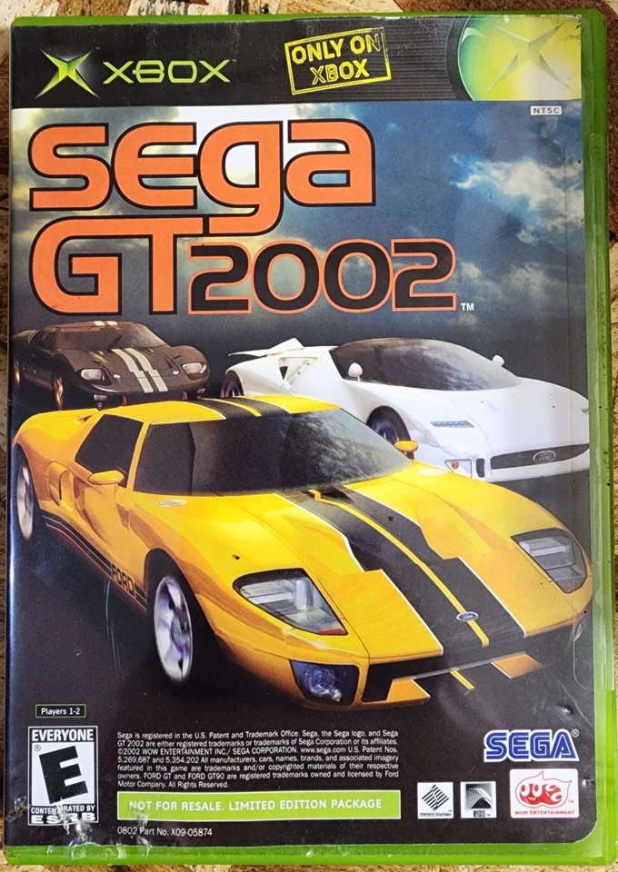 ORIGINAL AUTHENTIC XBOX SEGA GT 2002/JSRF JET SET RADIO FUTURE SEALED UNOPENED - Image 2 of 4