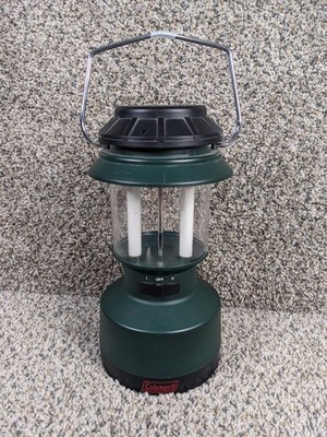 Vintage Coleman Rechargeable Twin Tube Fluorescent Lantern Lamp w