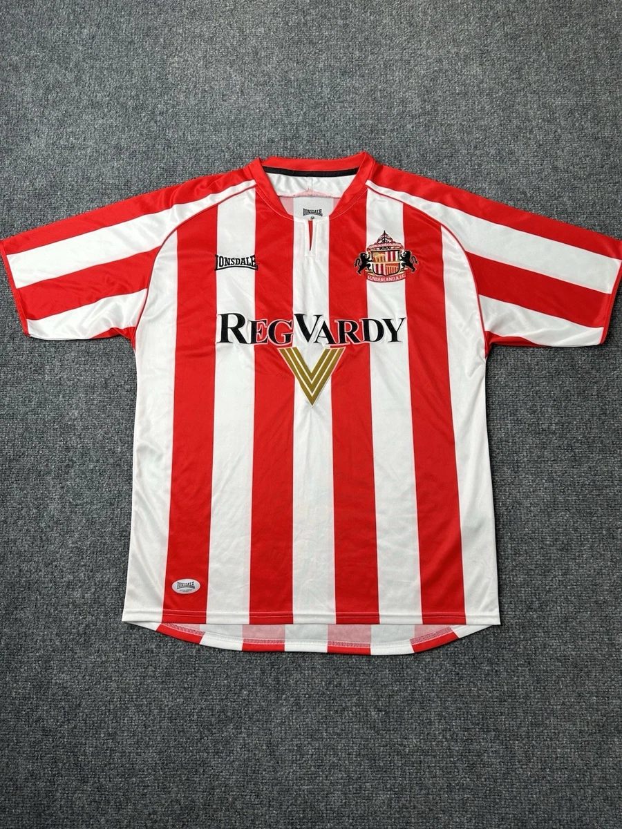 Maillot De Foot Sunderland Domicile 2005-2007 – Lonsdale – Homme Taille 2XL