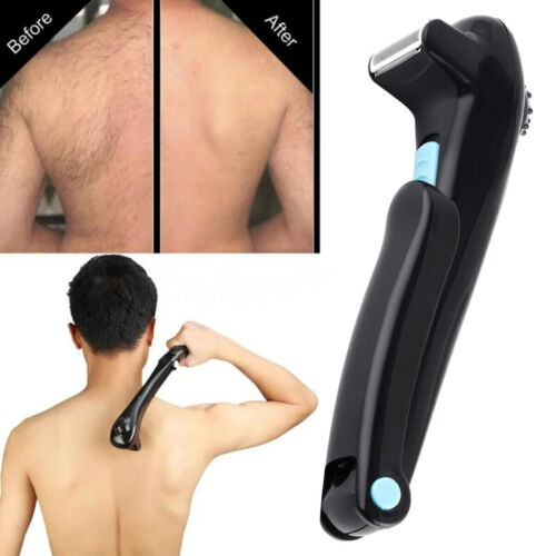 Body Hair Removal Electric Back Shaver Razor Manscaping Trimmer for Mens - Afbeelding 1 van 12