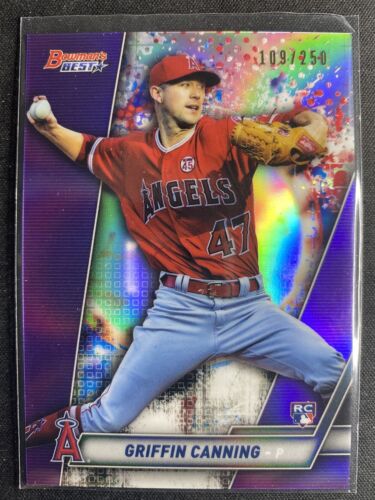Canning, Griffin - 2019 Bowman's Best - Rookie - Purple - 109/250