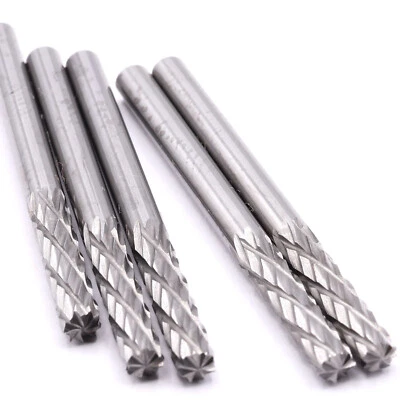 HOBBYPOWER24 5x VHM Fräskopf 3mm Fräser Gravur für Dremel Proxxon Zubehör Multiwerkzeug