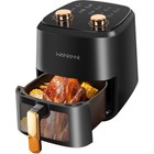 5L Air Fryer Window 1400W Oil-Free Compact Cooker Easy Clean Family Size
