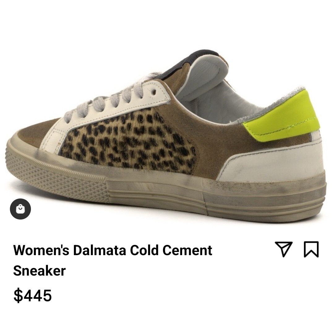 Sneakers personalizzate nuove $445 Ross & Snow Dalmata Leopard Pony da donna taglia 42 10 11 12
