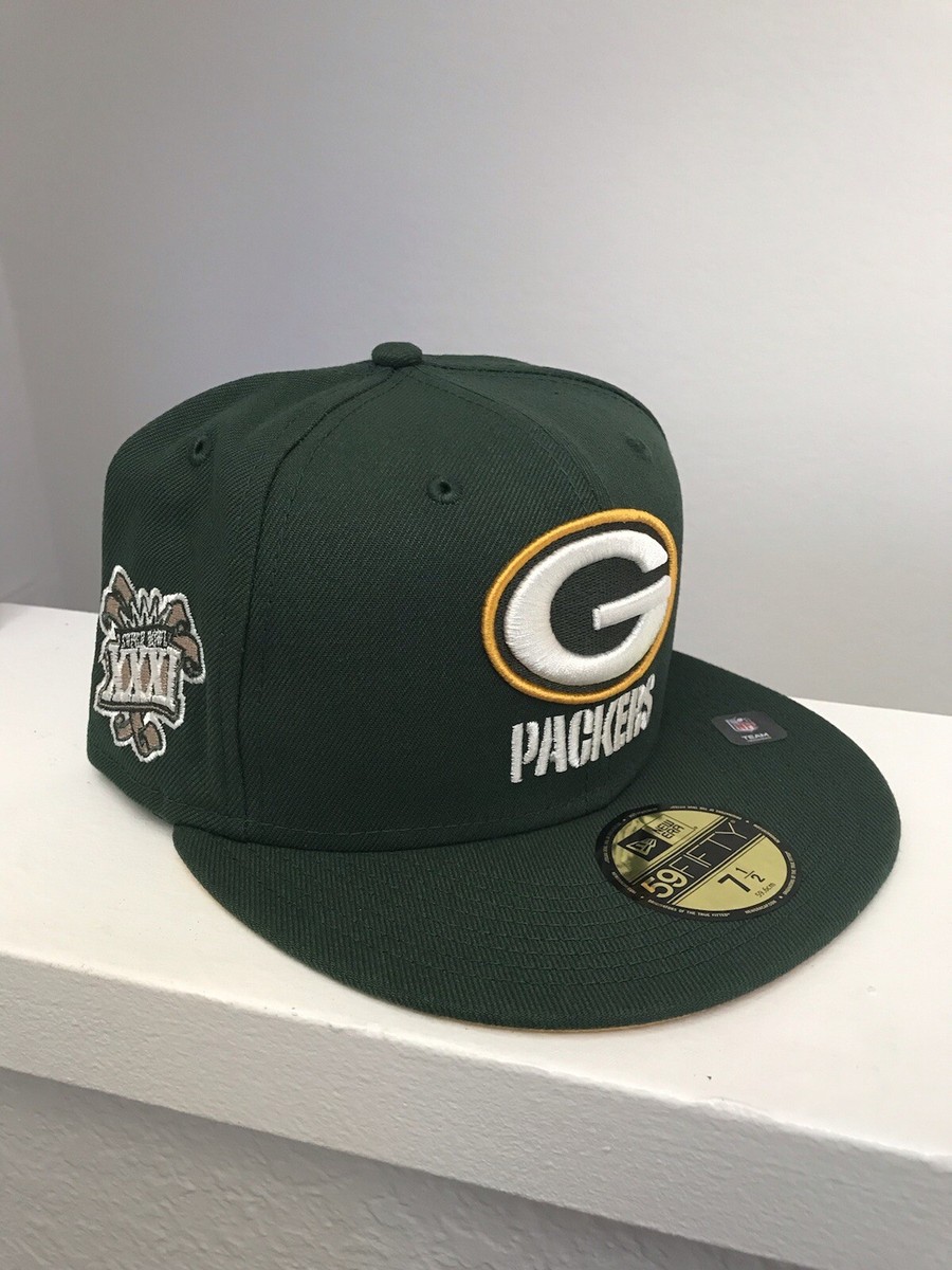 New Era Green Bay Packers 59FIFTY Fitted Hat Super Bowl XXXI