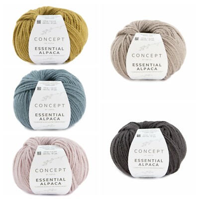 CONCEPT BY KATIA - ESSENTIAL ALPACA - Wolle - 50g - LL 80m - (13,00 /100g)