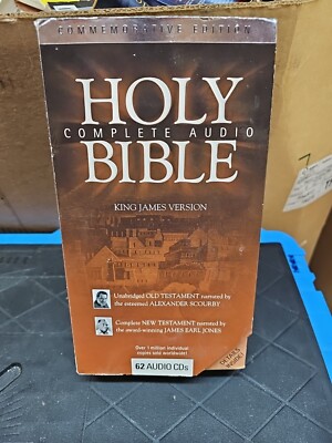 NEW Holy Bible Complete Audio King James Version Commemorative Edition ...