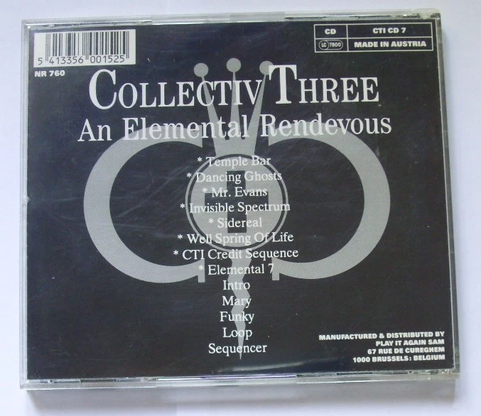 Chris & Cosey An Elemental Rendevous Collective Three Industrial Synthie Pop CD - Bild 3 von 3
