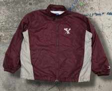 VINTAGE EAST HAMPTON LACROSSE MENS XL VARSITY BOMBER ZIP UP JACKET MADE IN USA