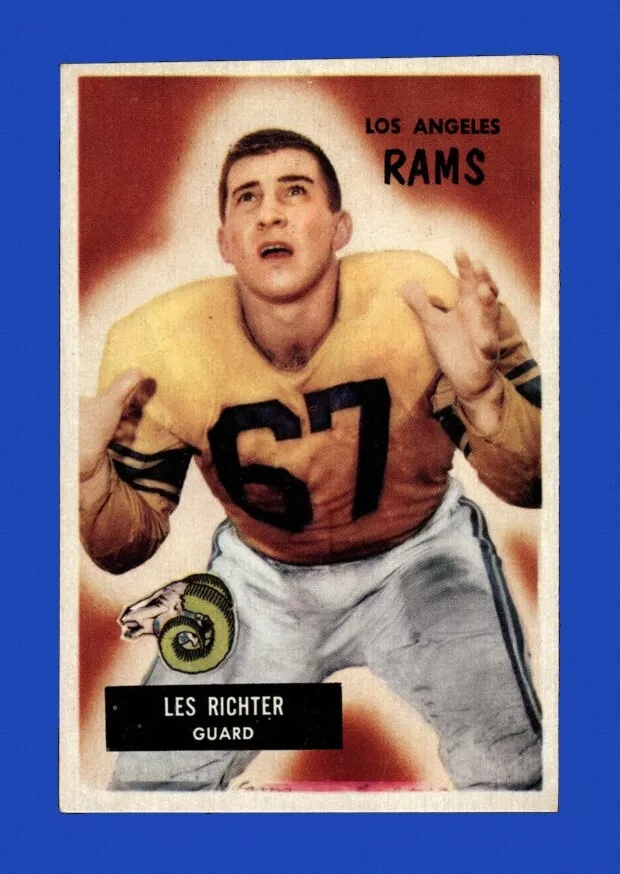 Les Richter trading card
