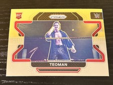 2022 Panini Prizm WWE Teoman Rookie
