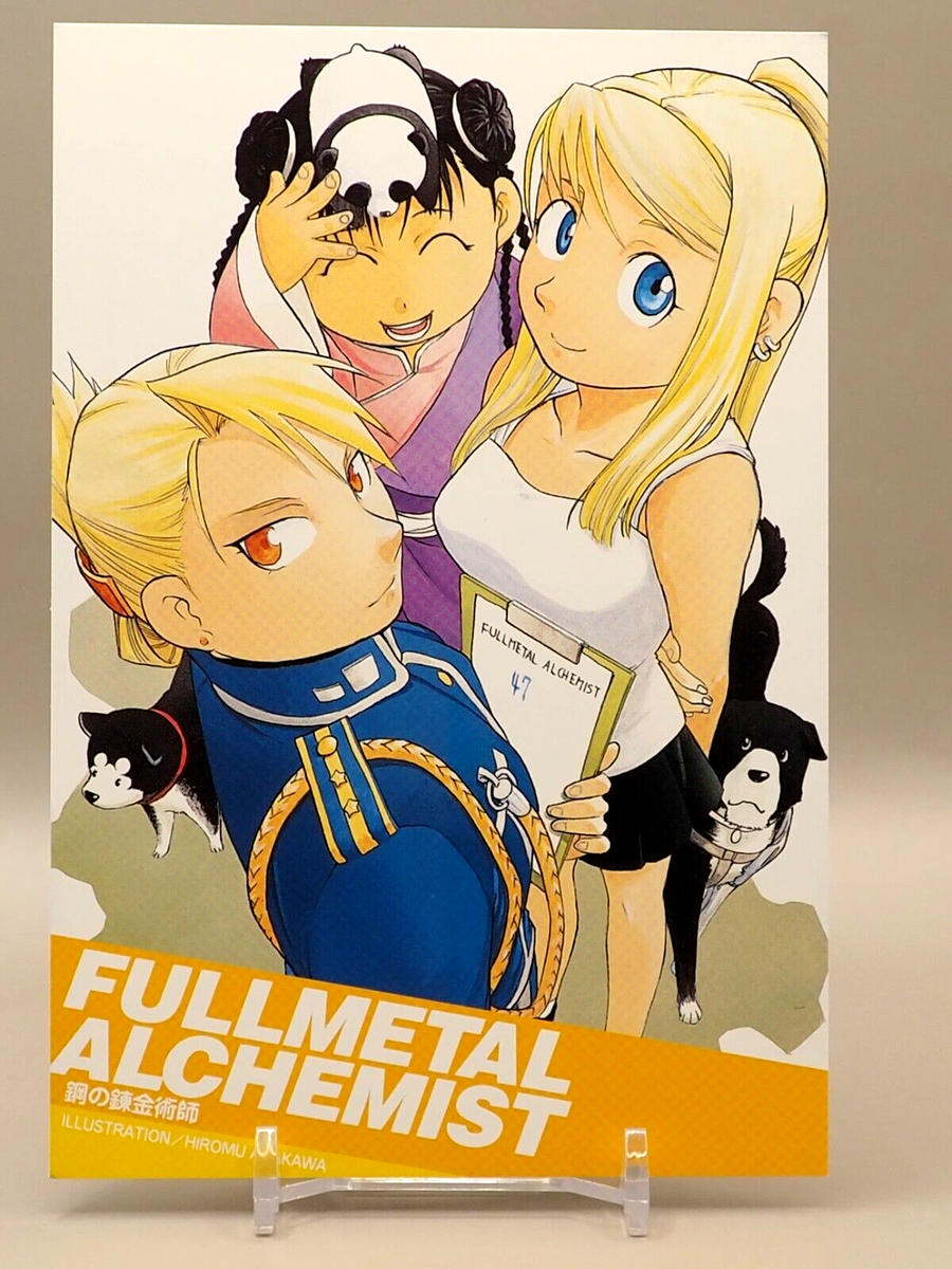 Winry Riza May Chang Fullmetal Alchemist Postcard Anime Japan Z486