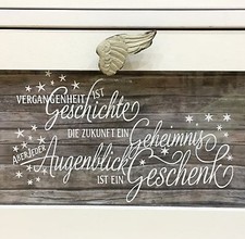 Shabby chic wasserf.Aufkleber Möbeltattoo Impressionen ,Stuhl Schrank,Tisch JDL