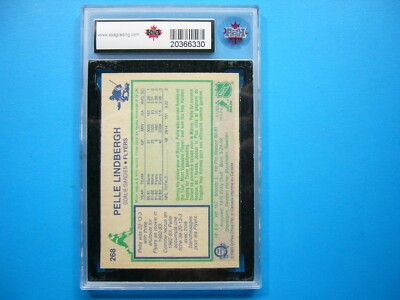 1983/84 O-PEE-CHEE HOCKEY CARD 268 PELLE LINDBERGH ROOKIE RC KSA