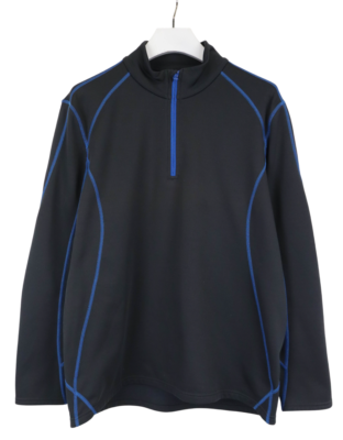 ENGELBERT STRAUSS Sweatshirt Men's XL Fleece Inner Half Zip