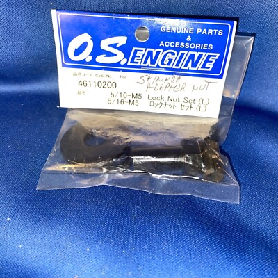 OS.5/16-M5 PROP LOCK SPINNER ADAPTER NUT  AND WASHER SET NIP