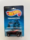 Vintage HOT WHEELS 1988 TRAILBUSTERS BLACK BAJA BREAKER VAN A-Team MINT ON CARD