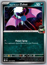 Team Rocket's Zubat 120/182 Destined Rivals Common