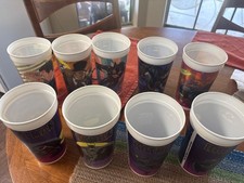 Michael Keaton BATMAN RETURNS McDonald s and Taco Bell plastic cups