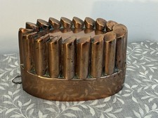 VICTORIAN COPPER JELLY MOULD RARE MAPLE & CO LONDON Number 129