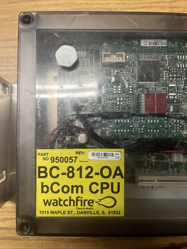 WatchFire Time-O-Matic Digital Sign Controller BC-812-OA | 950057 - Picture 2 of 7
