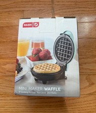 DASH Mini Waffle Maker - 4  Waffle Mold Nonst...