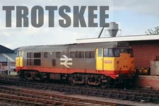 35mm Slide BR British Railways Diesel Loco Class 31 31276 Darlington 1987 Orig