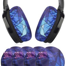 Geekria 2 Pairs Washable Earpads Covers Protectors M / Diamond
