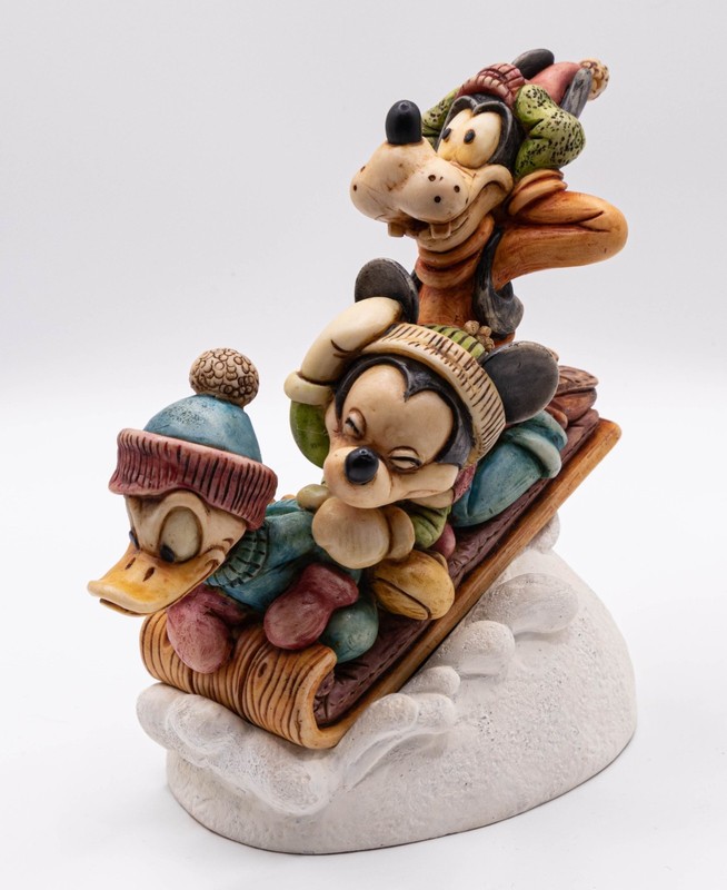 Harmony Kingdom Disney Snow Day with Friends WDWRMFC2 Factory Prototype