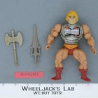 He-Man 100% Complete Masters of the Universe MOTU 1982 Mattel Vintage Figure