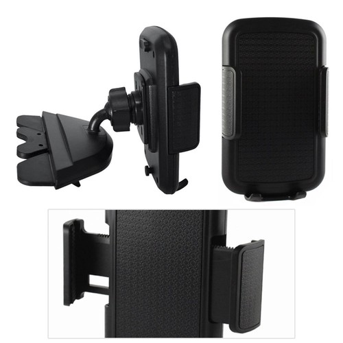 Car Phone Holder Sturdy Cd Player Mount Vehicle Mobile Bracket Slot - Bild 8 von 11