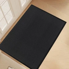 1PC Dark Gray PVC Composite Commercial Entrance Mat Heavy-Duty Floor Protection