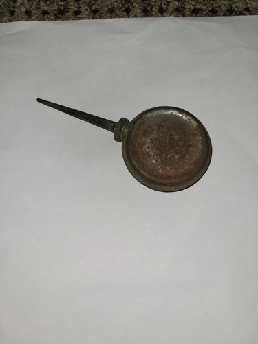 Vintage Small Banjo-Type Oil Can