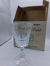W.M Dalton French Lead Crystal 2 Wine unit no. 2