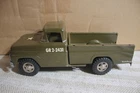 TONKA green GR2-2431 Army pick-up truck.