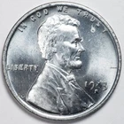 1943-S Steel Lincoln Wheat Penny Uncirculated BU - San Francisco Mint