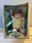 CABBAGE PATCH KIDS Vtg 1985 New In Box BROWN HAIR EYES BOY Caucasian 3900