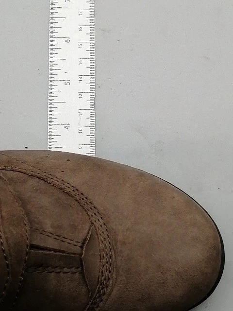 Zapatos de vestir Cobb Hill para mujer marrón 7,5 cuero gancho lazo elástico CBD07ST Foto 4 de 4