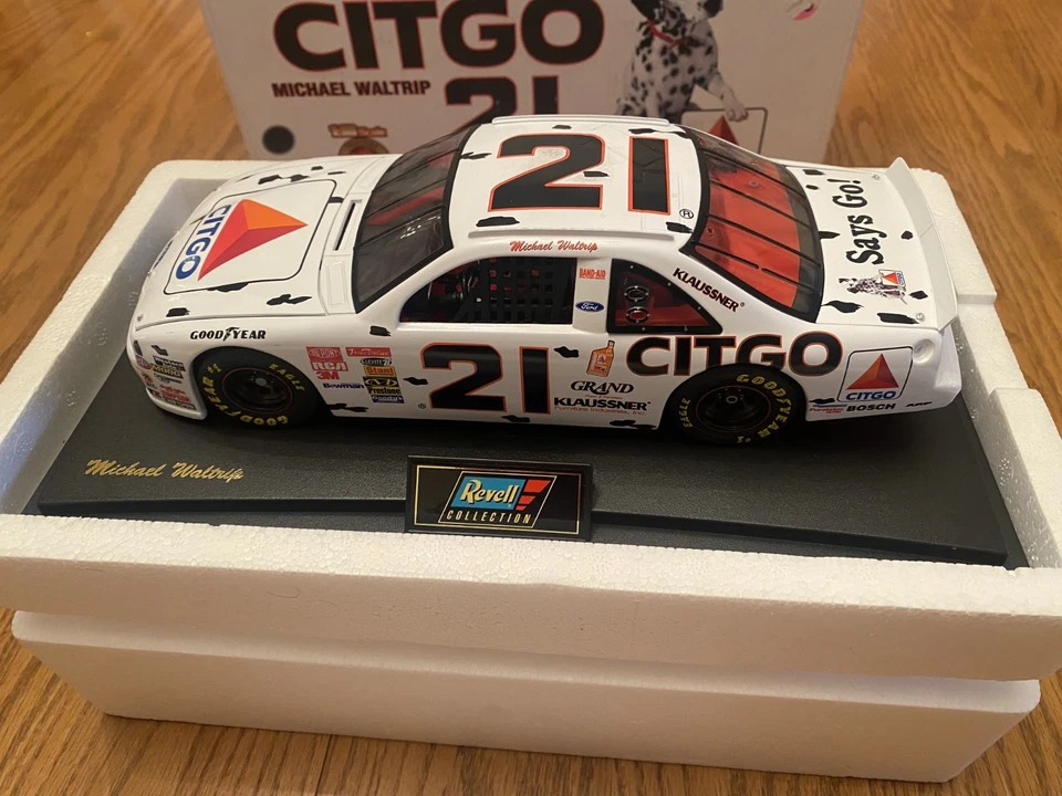 Revell NASCAR #21 Waltrip 1997 Ford Thunderbird Citgo 1 of 3120 +FAST SHIPPING! - Image 3 of 4