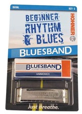 Blues Band Hohner Harmonica 1501BL Key C with Original Box