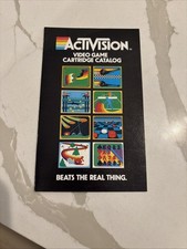 Atari 2600 Activision 1981 Video Game Cartridge Catalog BROCHURE ONLY Mint