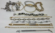 VINTAGE TO NOW LOT OF DESIGNER BRACELETS ZOPPINI MONET AVON SJ PREMIER DESIGN #5