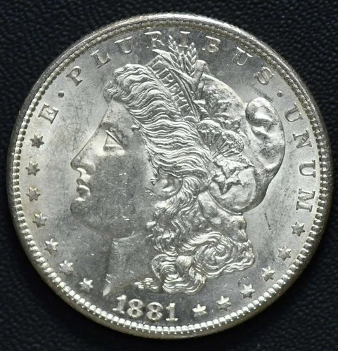 1881-S Morgan Dollar Ch UNC