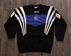 KSC KARLSRUHER PULLOVER SWEATER ADIDAS VINTAGE 1990S FOOTBALL SOCCER SIZE 176 CM
