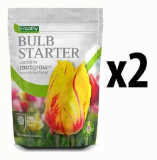 2 x Empathy Bulb Starter With Mycorrhizal Fungi For Strong Healthy Flowers 500g