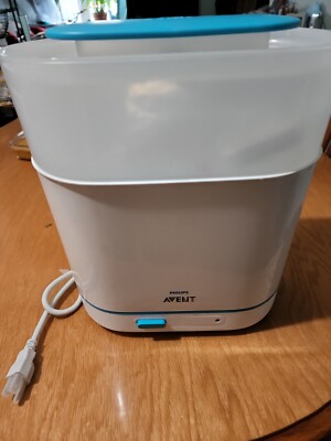 Philips Avent 3-in-1 Electric Steam Sterilizer for Baby Bottles, Pacifiers  885115804220|