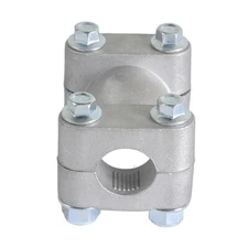 22mm 7/8'' Handlebar Clamps Mount Bar Risers Adapter For ATV Quad 4 Wheeler Bike