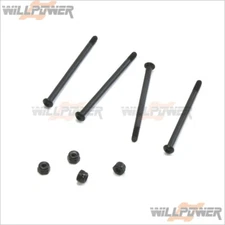 OFNA HOBAO Hyper 9 CNC Hard M3 X 50 & M 3 X 47 #89013C (RC-WillPower)