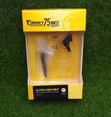 Timney Alpha Competition Series Trigger 3lb Pull Black, ALPHA Smith & Wesson M&P