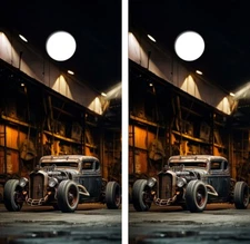 Steam Punk Style Hot Rod Cornhole Board Wrap LAMINATED Decals Vinyl Sticker 4696